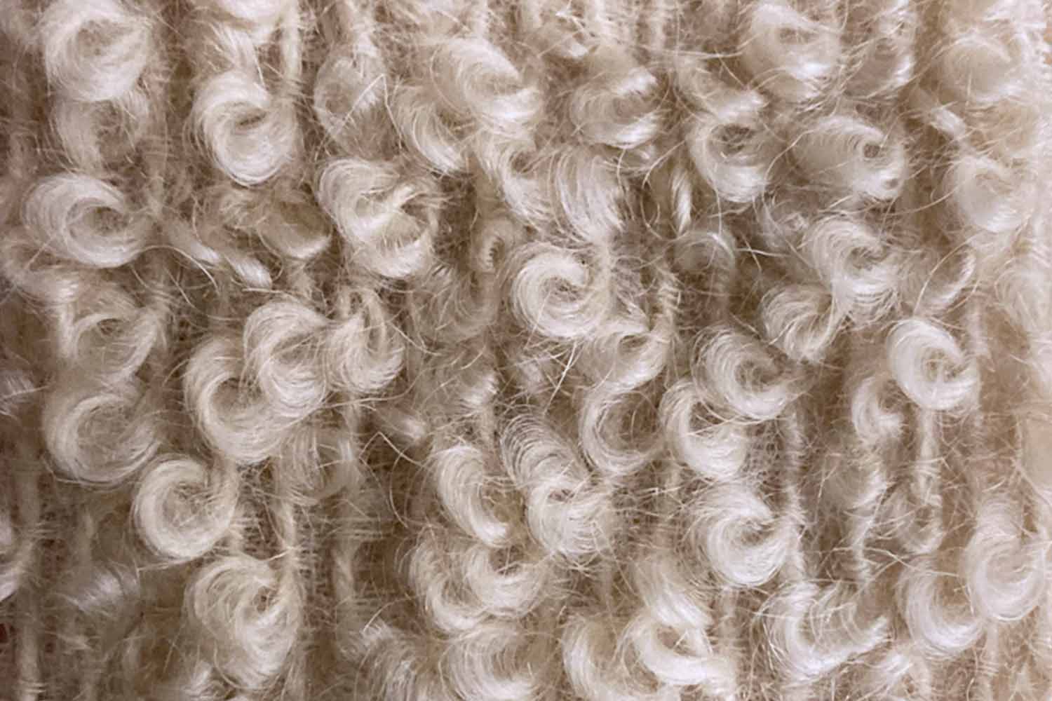 Mohair schurwoll Gemisch